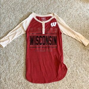 wisconsin badger shirt
